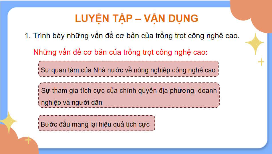 PowerPoint Công nghệ 10 Ôn tập chương VII