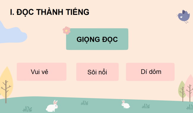 PowerPoint Tiếng Việt 3 Bài 6: Bảy sắc cầu vồng