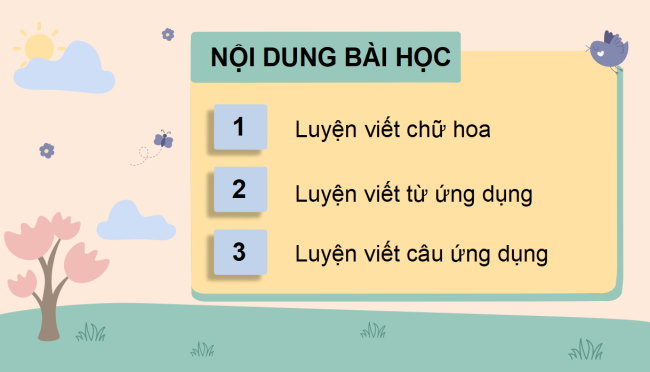 PowerPoint Tiếng Việt 3 Bài 6: Ôn chữ viết hoa G, H
