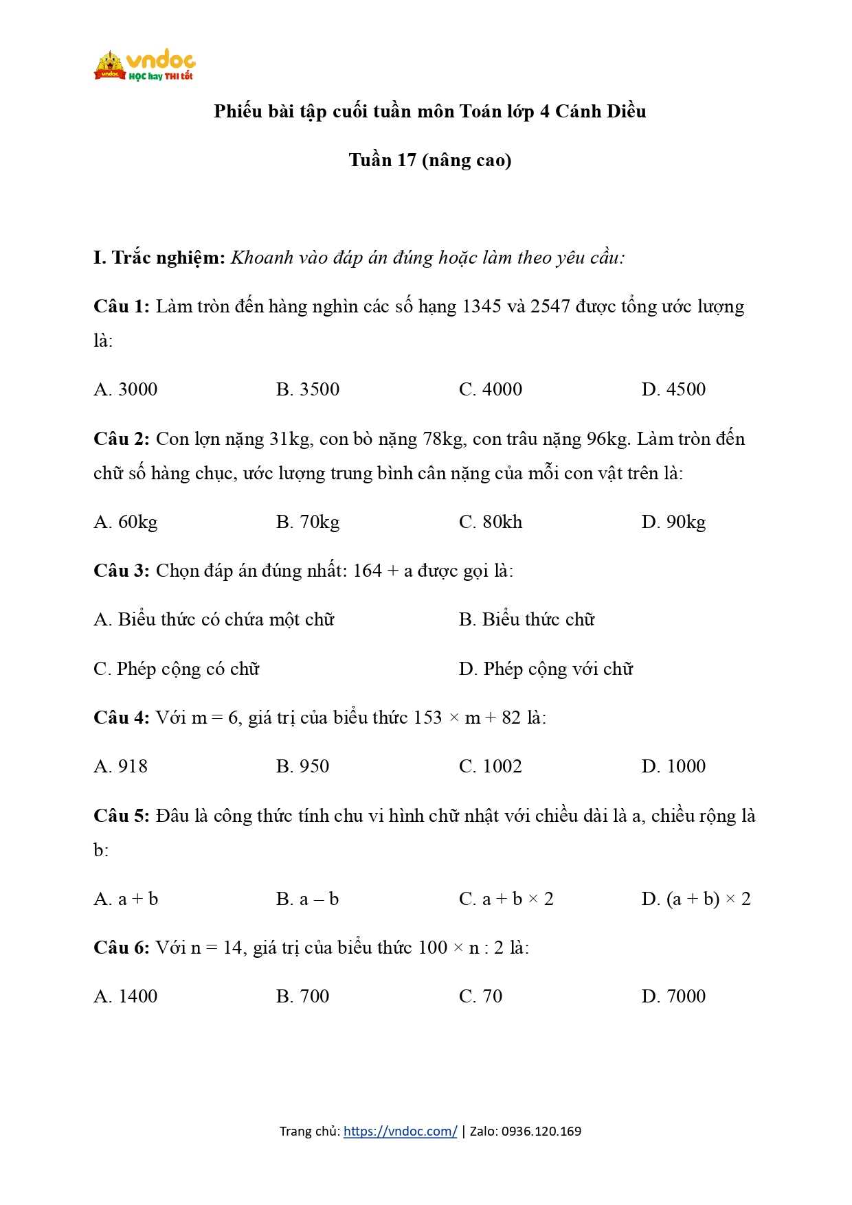 phieu bai tap cuoi tuan 17 toan 4 sach CD h01*852843