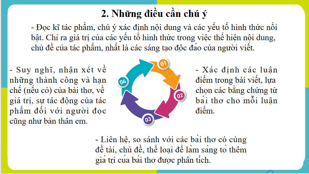 Giáo án PowerPoint Ngữ văn 8 Bài 7: Phân tích một tác phẩm thơ