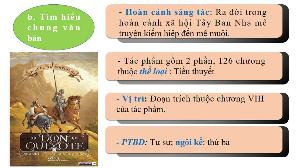 Giáo án PowerPoint Ngữ văn 8 Bài 8: Đánh nhau với cối xay gió