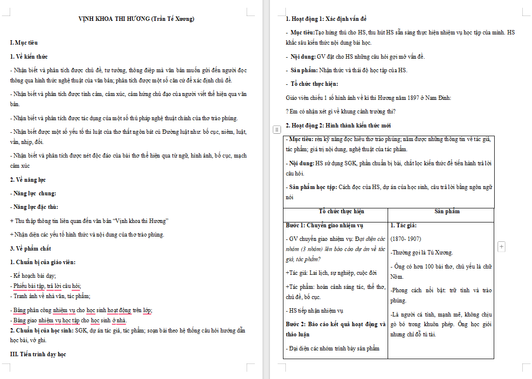 Giáo án PowerPoint Ngữ văn 8 Bài 7: Vịnh khoa thi Hương
