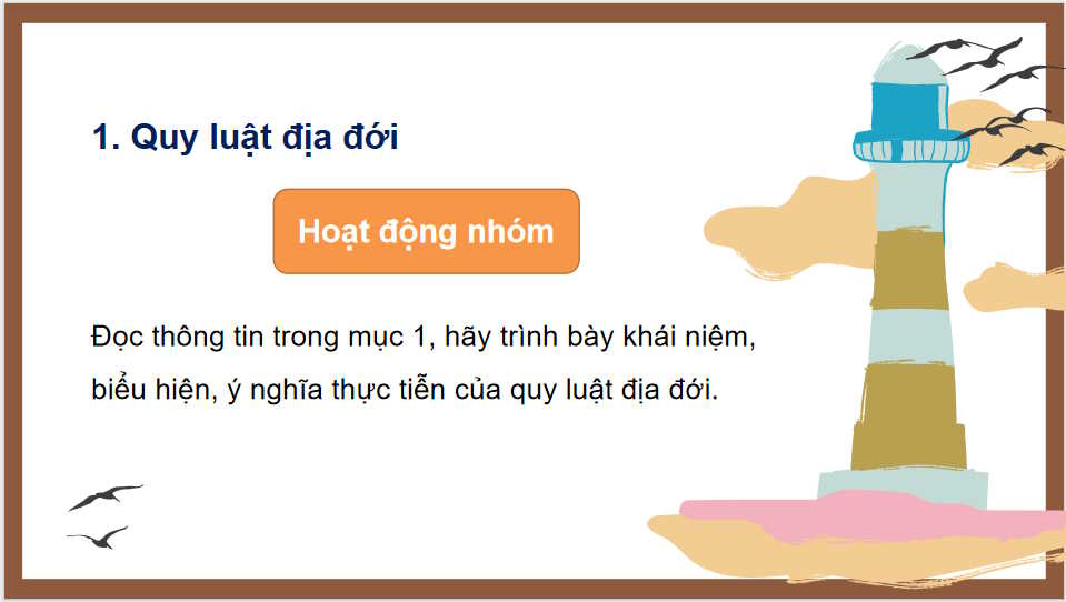 Quy luật địa đới và quy luật phi địa đới