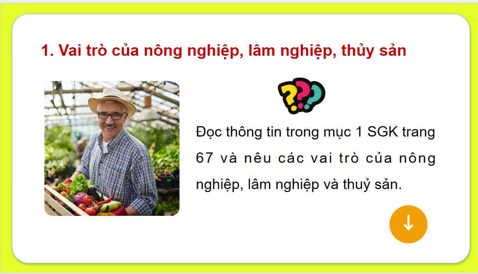  Vai trò đặc điểm các nhân tố ảnh hưởng tới phát triển và phân bố nông nghiệp lâm nghiệp thủy sản