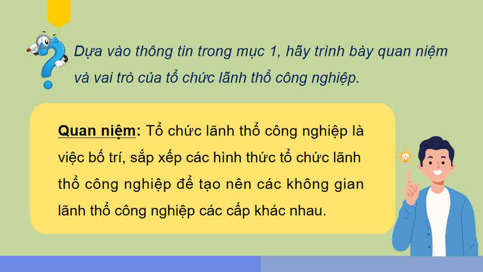  Tổ chức lãnh thổ công nghiệp