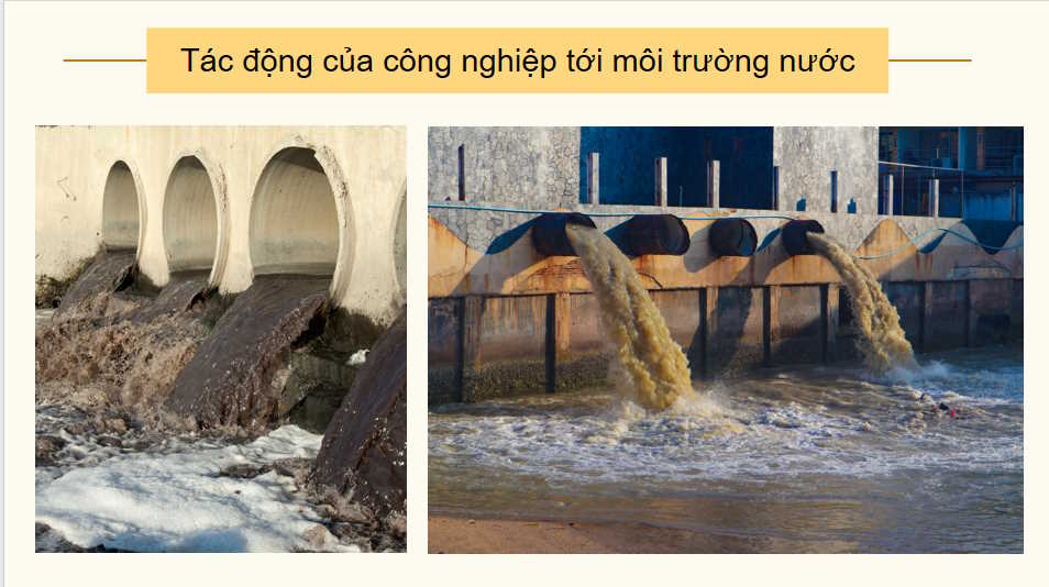  Tác động của công nghiệp đối với môi trường phát triển năng lượng tái tạo định hướng phát triển công nghiệp trong tương lai