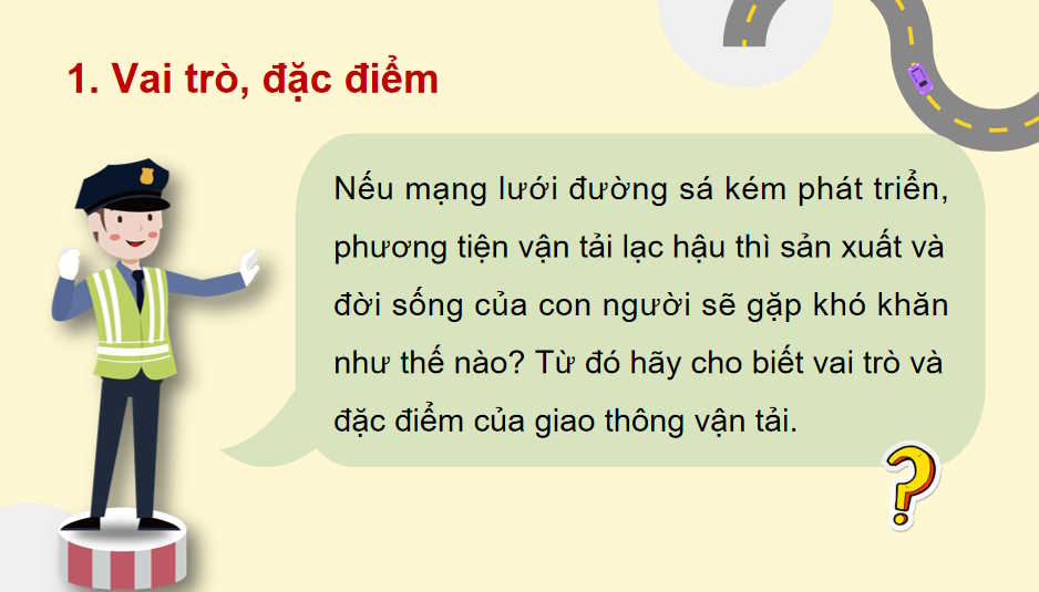 Địa lí ngành giao thông vận tải
