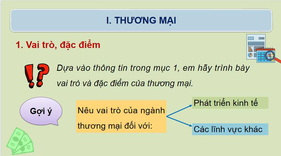  Địa lí ngành thương mại và ngành tài chính ngân hàng