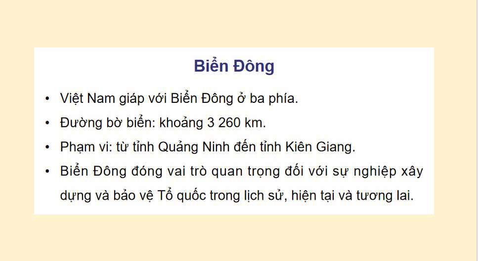 Việt Nam và Biển Đông