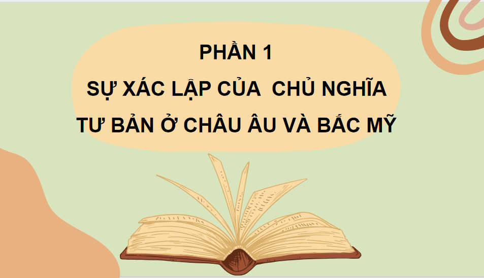 Sự xác lập và phát triển của chủ nghĩa tư bản