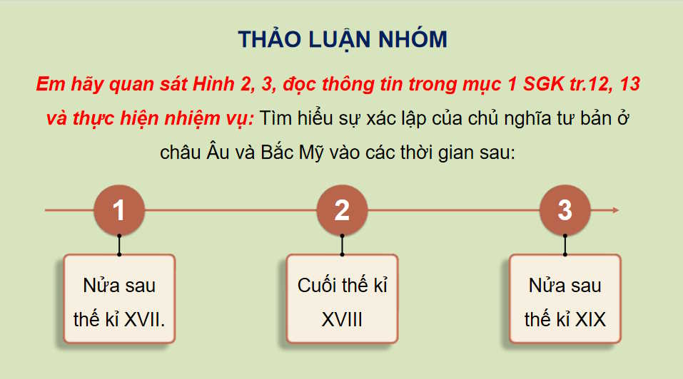 Sự xác lập và phát triển của chủ nghĩa tư bản