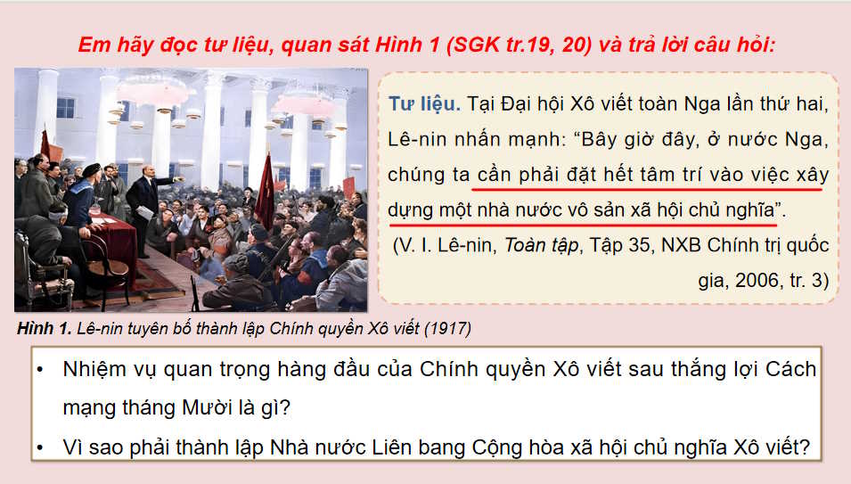 Sự hình thành Liên bang Cộng hòa xã hội chủ nghĩa Xô Viết