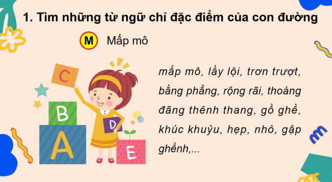 PowerPoint Tiếng Việt 3 Bài 10: Từ ngữ chỉ đặc điểm, câu nêu đặc điểm