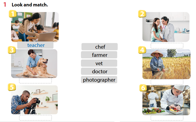 Sách bài tập Tiếng Anh lớp 4 Unit 1 lesson 1 minh họa 1