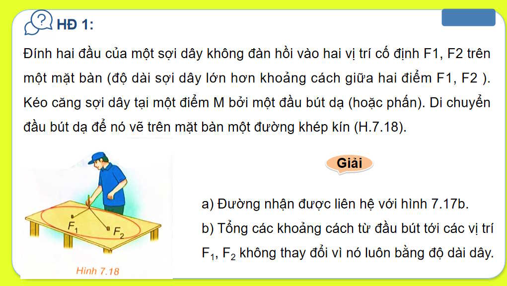 Giáo án Toán 10 Bài 22: Ba đường conic