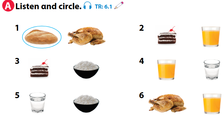 SBT Tiếng Anh lớp 1 Wonderful World Unit 6 Lesson 1 minh họa 1