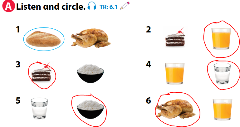 SBT Tiếng Anh lớp 1 Wonderful World Unit 6 Lesson 1 minh họa 2