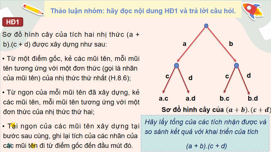 Toán 10 Bài 25: Nhị thức Newton