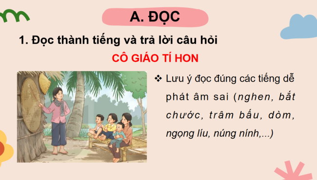 PowerPoint Tiếng Việt 3 Ôn tập giữa học kì 1 (Tiết 6, 7)