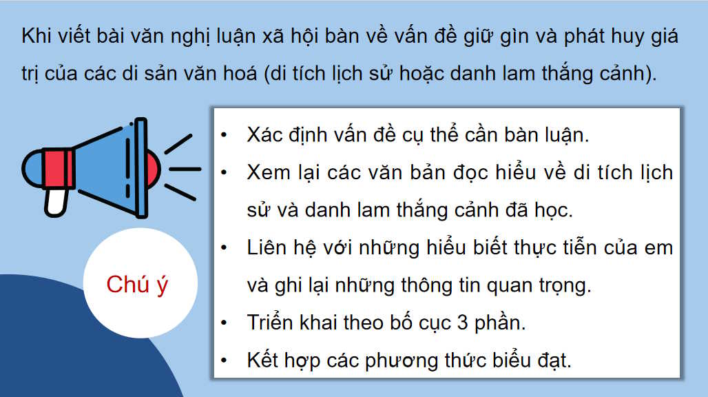 Viết bài văn nghị luận xã hội về một vấn đề cần giải quyết