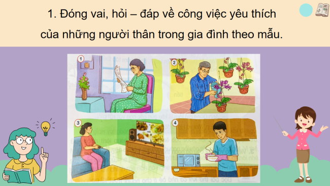 PowerPoint Tiếng Việt 3 Bài 19: Những người yêu thương