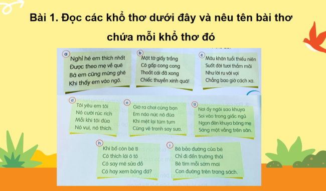 PowerPoint Tiếng Việt 3 Ôn tập cuối học kì 1 (Tiết 3, 4)