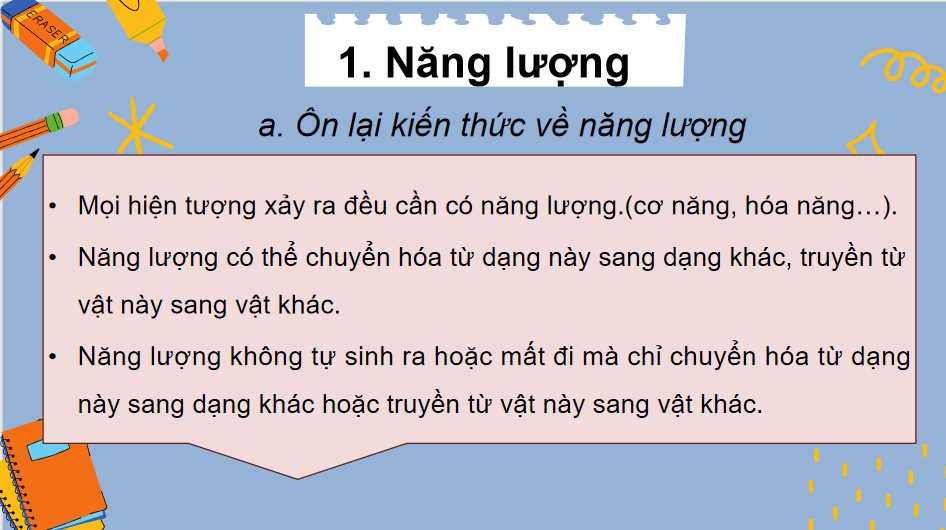 Giáo án PowerPoint Vật lí 10 Bài 23