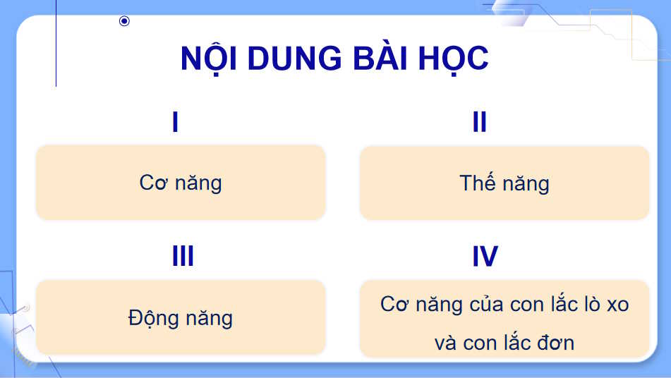 Giáo án Vật lí 11 Bài 5: Động năng Thế năng Sự chuyển hoá năng lượng trong dao động điều hòa