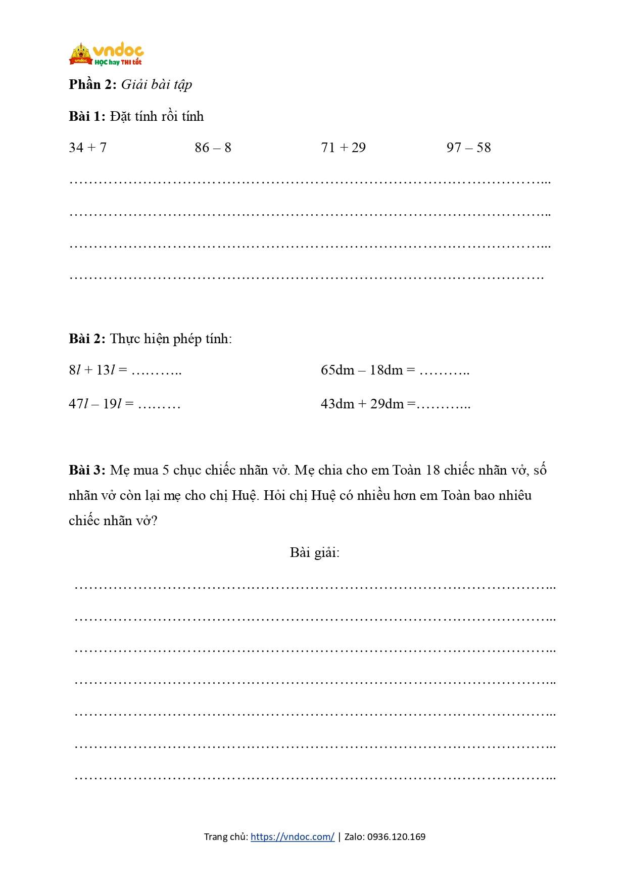 bai tap cuoi tuan lop 2 ctst tuan 18 co ban page 0002*859739