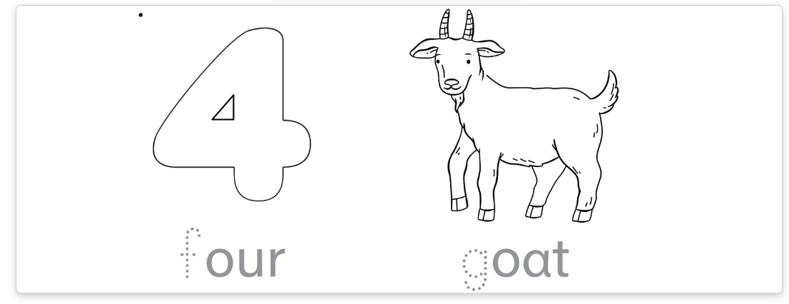 Sách bài tập Tiếng Anh 1 Unit 6 Lesson 4 minh họa 2