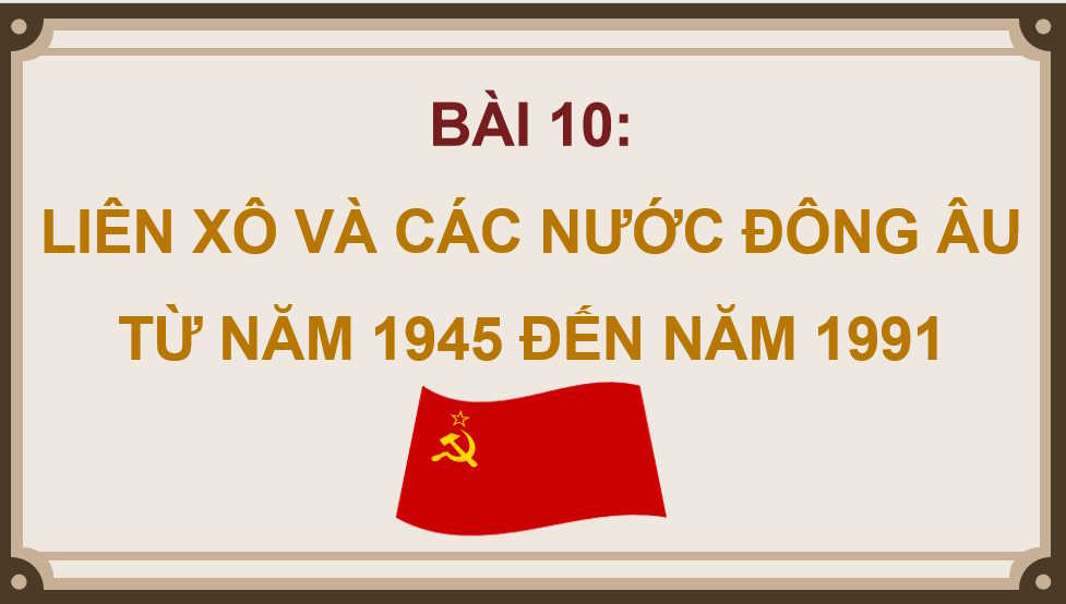  Châu Âu và nước Mỹ từ năm 1918 đến năm 1945 