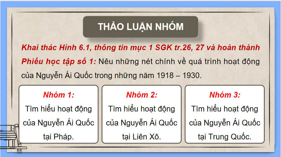  Hoạt động của Nguyễn Ái Quốc và sự thành lập Đảng Cộng sản Việt Nam 