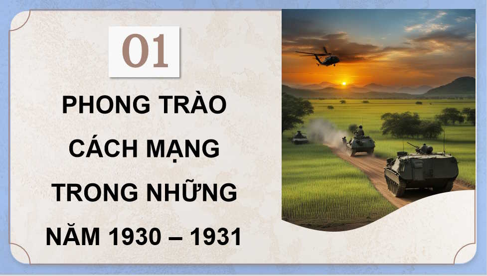 Phong trào cách mạng Việt Nam thời kì 1930 - 1939