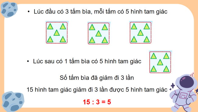 PowerPoint Toán 3: Giảm một số đi một số lần