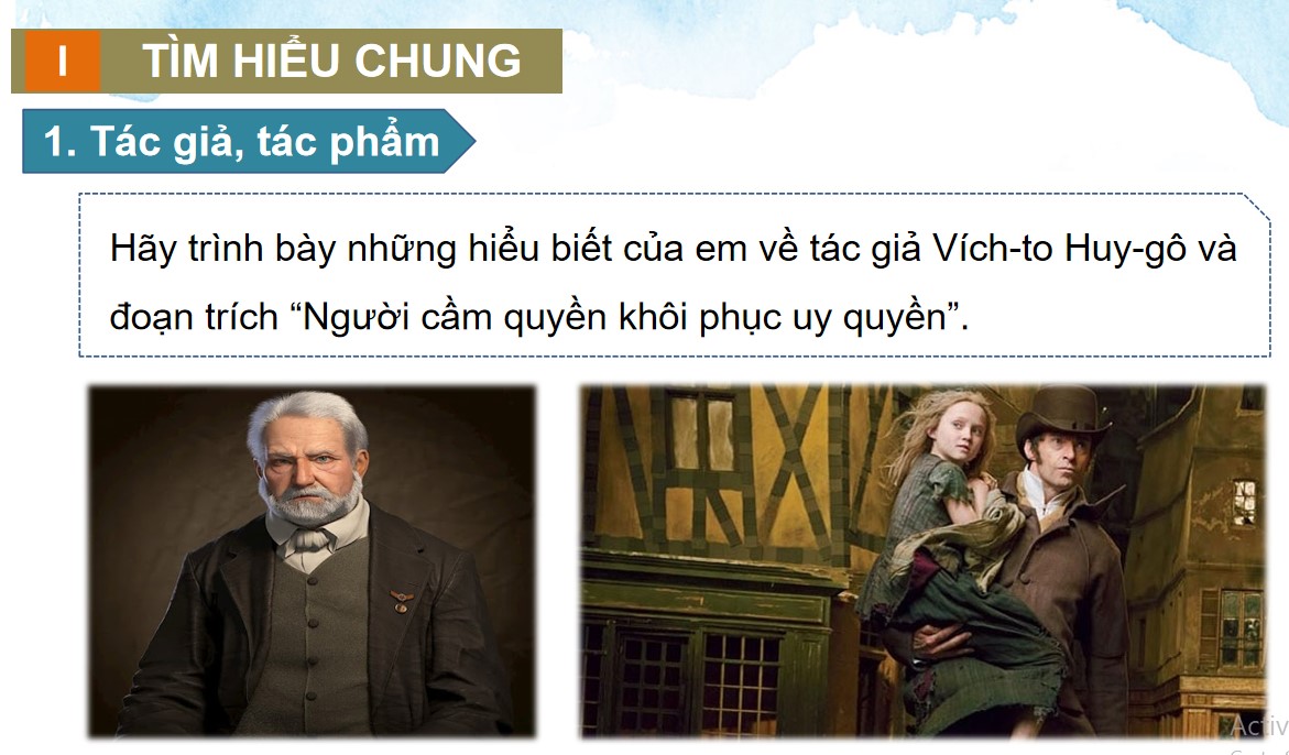 Giáo án PPT Văn 10 Kết nối tri thức Bài Người cầm quyền khôi phục uy quyền