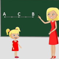 Giáo án Toán 3: Điểm ở giữa. Trung điểm của đoạn thẳng