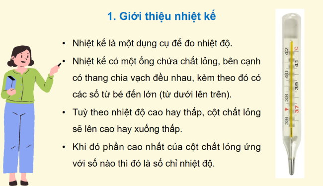 PowerPoint Toán 3: Nhiệt độ. Đo nhiệt độ