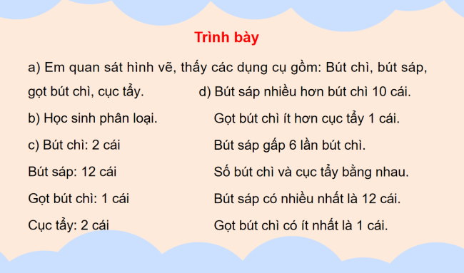 PowerPoint Toán 3: Ôn tập thống kê có thể, chắc chắn, không thể