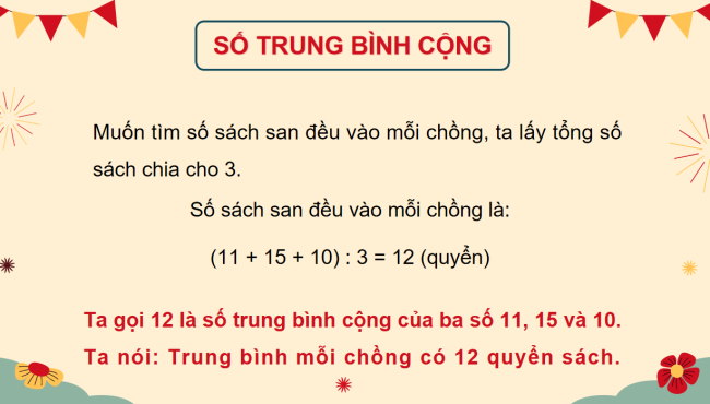 PowerPoint Toán 4 Bài 28: Tìm số trung bình cộng
