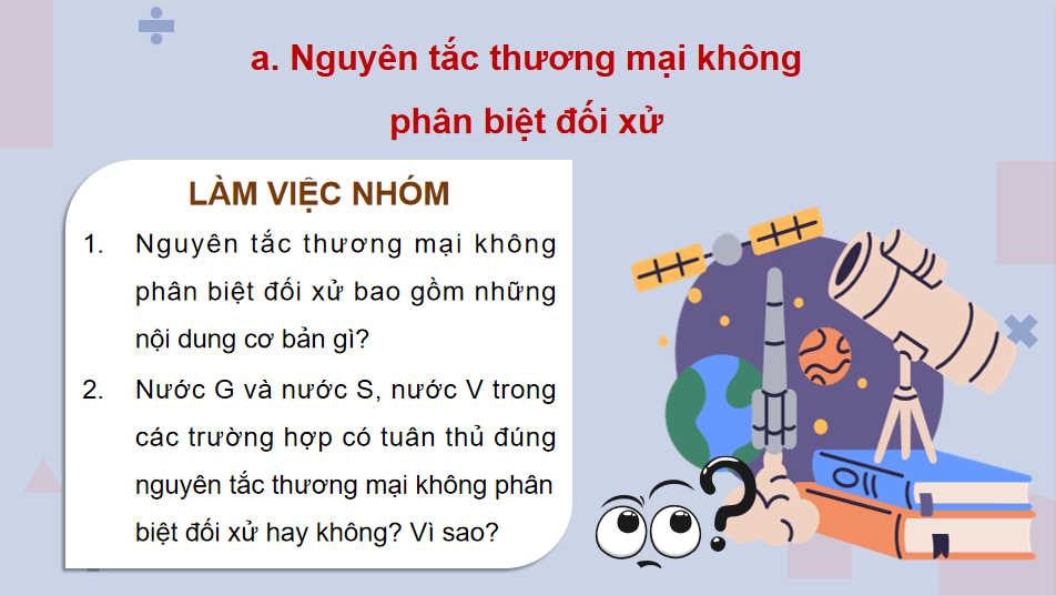 Nguyên tắc cơ bản của Tổ chức Thương mại thế giới và hợp đồng thương mại quốc tế