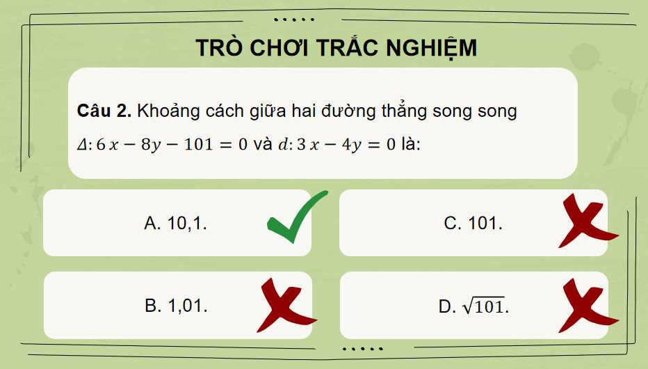 PowerPoint Toán 10 Bài tập cuối chương 9