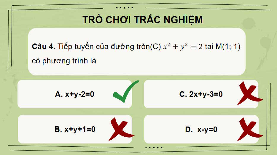 PowerPoint Toán 10 Bài tập cuối chương 9