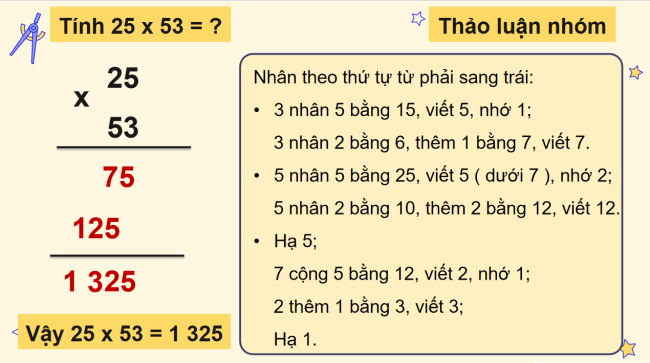 PowerPoint Toán 4 Bài 32: Nhân với số có hai chữ số
