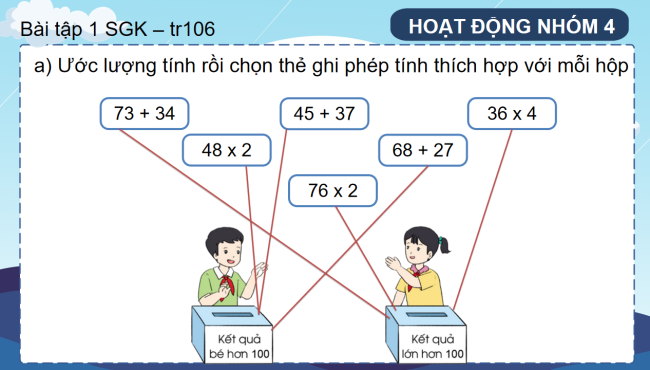 PowerPoint Toán 4 Bài 48: Luyện tập