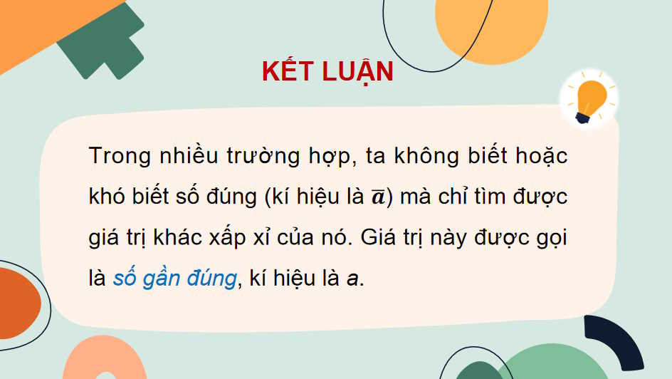 Giáo án Toán 10 Bài 12: Số gần đúng và sai số