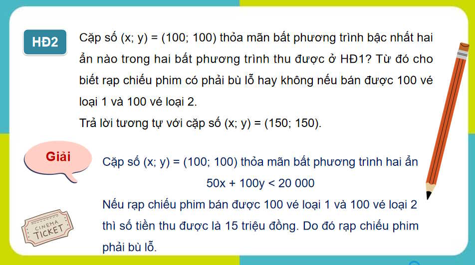 Giáo án Toán 10 Bài 3: Bất phương trình bậc nhất hai ẩn