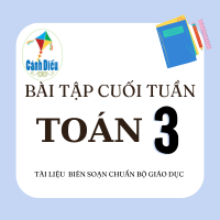 Đề luyện tập cuối tuần Toán lớp 3 Cánh diều - Tuần 28