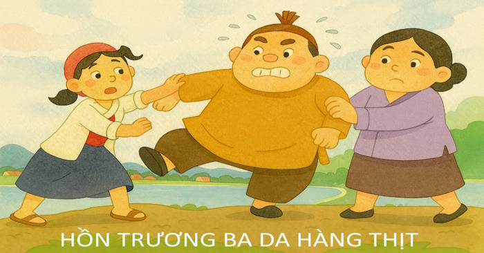 Hàng trương ba da hàng thịt