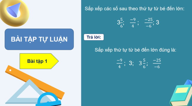 PowerPoint Toán 6 Bài tập cuối chương 5
